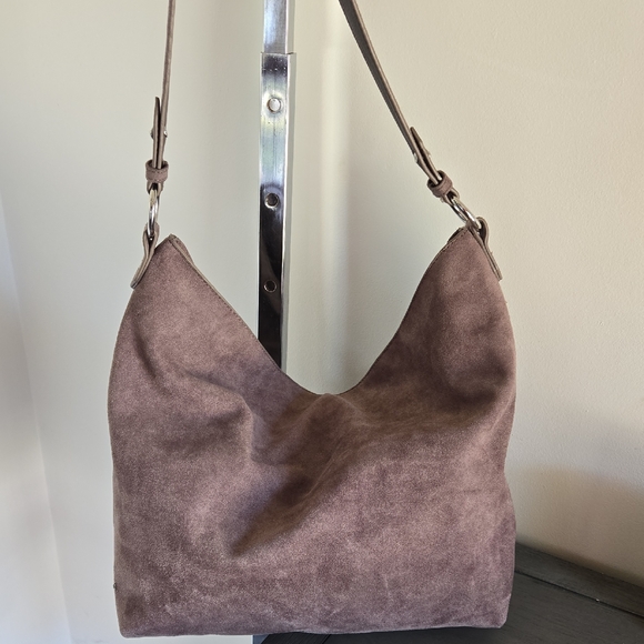 Old Navy Hobo Bag Dark Taupe - Picture 1 of 10